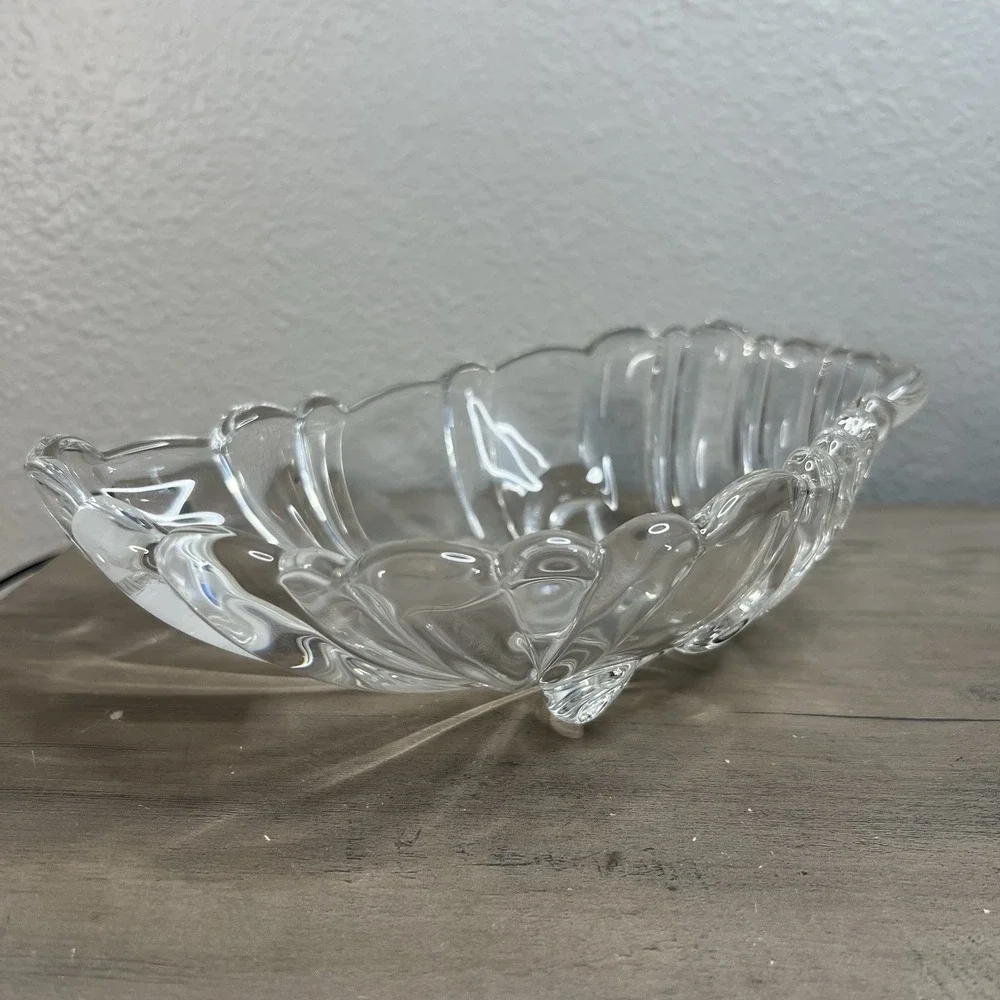 NOS Vintage Studio Nova NAUTILUS Nautical Wave Design‎ Condiment Bowl 8.25